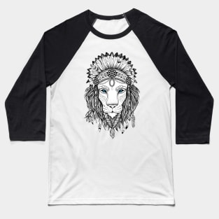 Lion Warrior Baseball T-Shirt